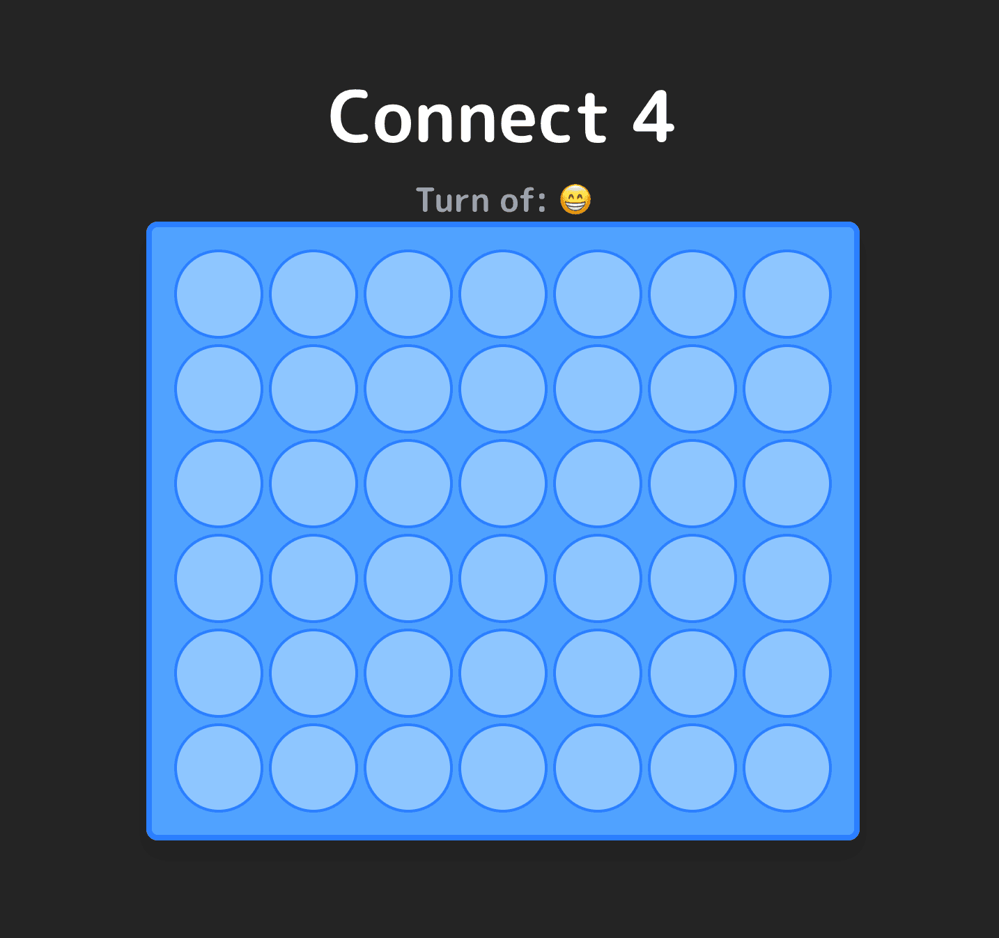 Connect 4 -- IA Game