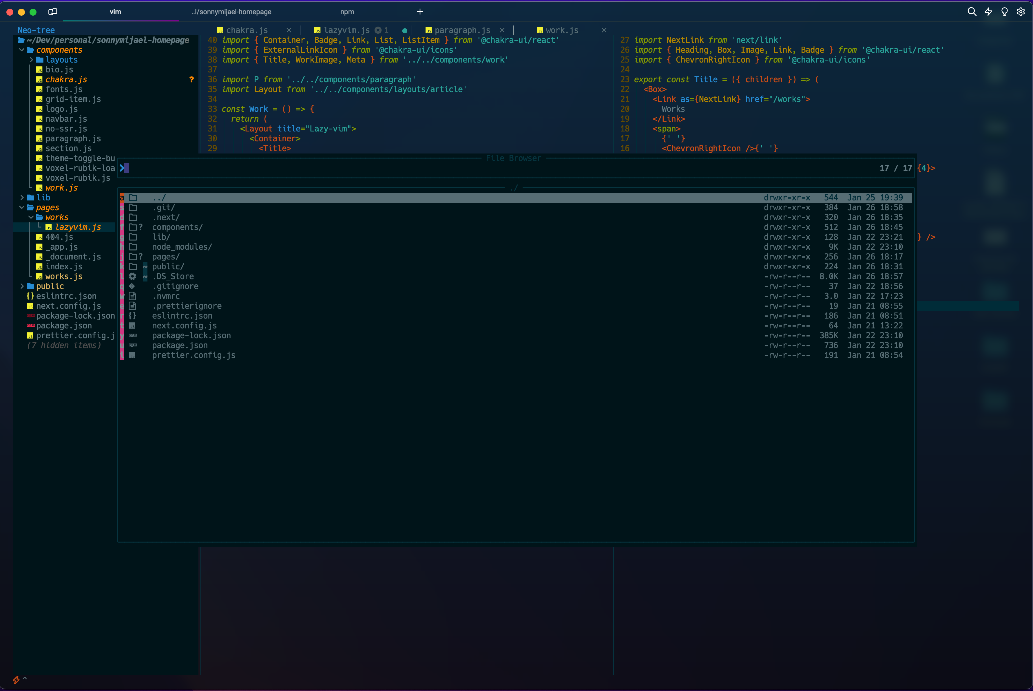 LazyVim Dashboard